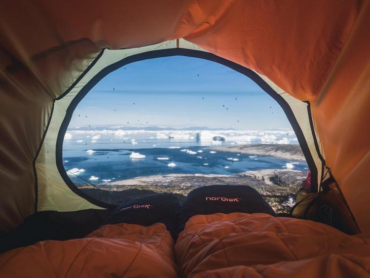 Nordisk Nordisk HALLAND 2 LW Tunnelzelt - Burnt Red - 0 | SportScheck