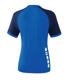 Rückansicht von Erima Zenari 3.0 Trikot Damen Fußballtrikot Damen Blau