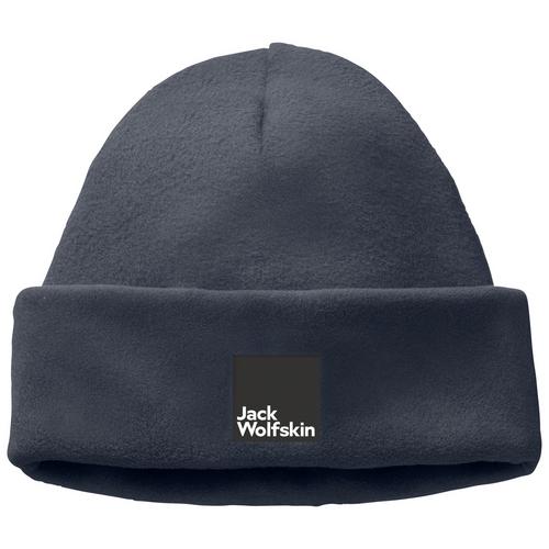 Rückansicht von Jack Wolfskin SPIRIT FLEECE BEANIE Y Stirnband Kinder night blue