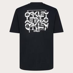 Rückansicht von Oakley T-Shirt Herren Blackout