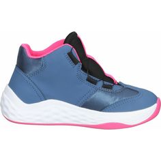 Rückansicht von superfit Sneaker Sneaker Kinder Blau/Pink