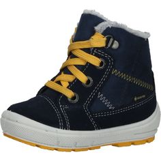 superfit GTX Stiefel Boots Kinder Blau/Gelb
