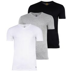 Polo Ralph Lauren T-Shirt T-Shirt Herren Weiß/Grau/Schwarz