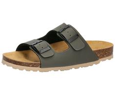 LICO Pantolette Sandalen Kinder oliv