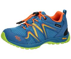 Brütting Outdoorschuh Wanderschuhe Kinder blau/orange/lemon