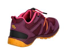 Rückansicht von Brütting Outdoorschuh Multifunktionsschuhe Kinder bordeux/pink/orange