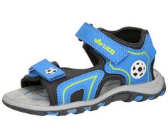 LICO Sandale Sandalen Kinder blau/anthrazit