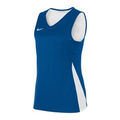 Nike Team Basketball Tanktop Reversibel Damen Funktionstank Damen blauweiss