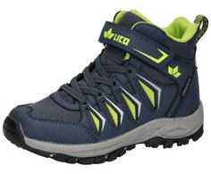 LICO Outdoorschuh Wanderschuhe Kinder marine/lemon
