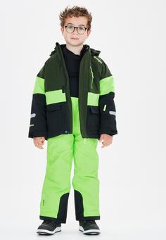 Rückansicht von ZigZag Provo Skihose Kinder 3002 Green Gecko