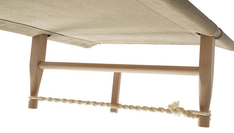 Nordisk Nordisk MARSELIS WOODEN BED Campingliege - Sandshell - 3 | SportScheck