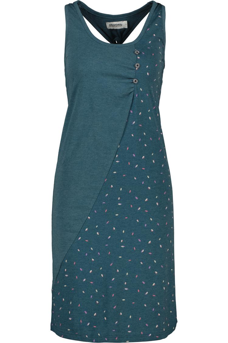 ALIFE AND KICKIN ALIFE AND KICKIN CameronAK B Tr&auml;gerkleid Damen - tidal teal melange - 0 | SportScheck