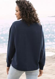 Rückansicht von ELBSAND Sweatshirt Sweatshirt Damen marine