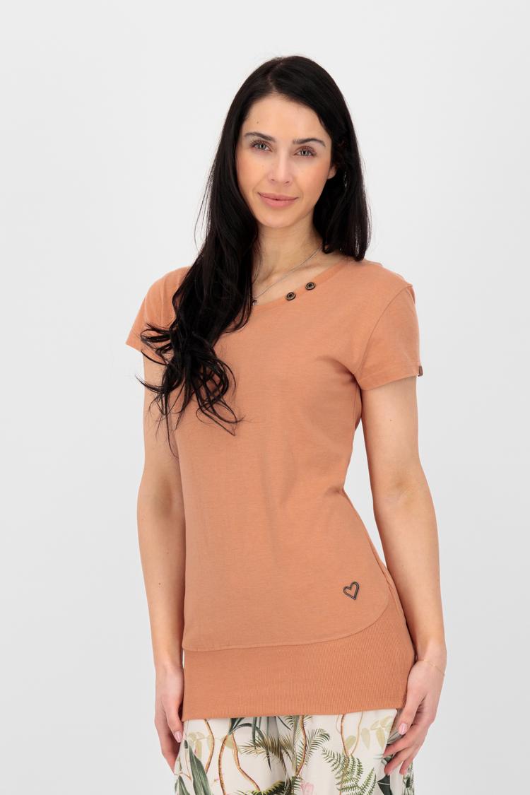 ALIFE AND KICKIN ALIFE AND KICKIN CocoAK A T-Shirt Damen - italian clay melange - 0 | SportScheck
