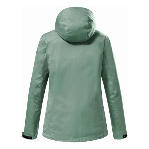 Rückansicht von KILLTEC KOS133 Softshelljacke Damen Hellgrün221