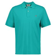 GANT Poloshirt Poloshirt Herren Türkis (Lagoon Blue)