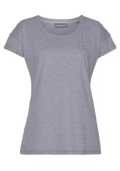 ELBSAND T-Shirt T-Shirt Damen blau meliert