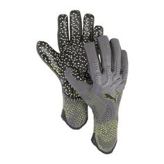 PUMA FUTURE Ultimate RUSH NC TW-Handschuhe Torwarthandschuhe graugruenschwarz