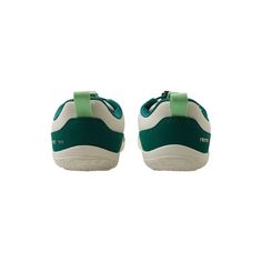 Rückansicht von reima Tallustelu Barefoot Schuhe Kinder Light Green