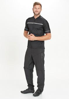 Rückansicht von Endurance Jackal Fahrradtrikot Herren 1001 Black