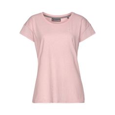 ELBSAND T-Shirt T-Shirt Damen rosé meliert