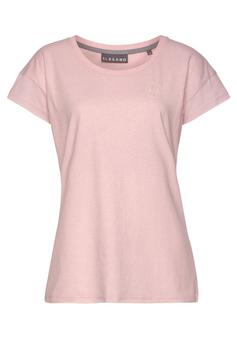 ELBSAND T-Shirt T-Shirt Damen rosé meliert