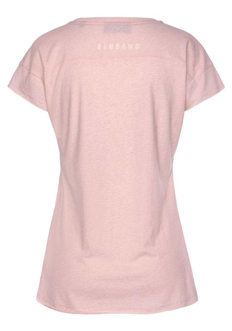 ELBSAND ELBSAND T-Shirt T-Shirt Damen - ros&eacute; meliert - 0 | SportScheck