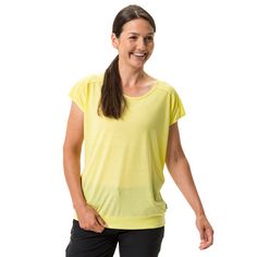 Rückansicht von VAUDE Women's Skomer T-Shirt III T-Shirt Damen mimosa