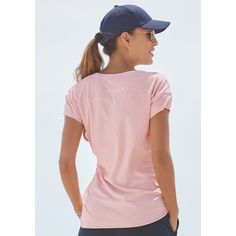 Rückansicht von ELBSAND T-Shirt T-Shirt Damen rosé meliert