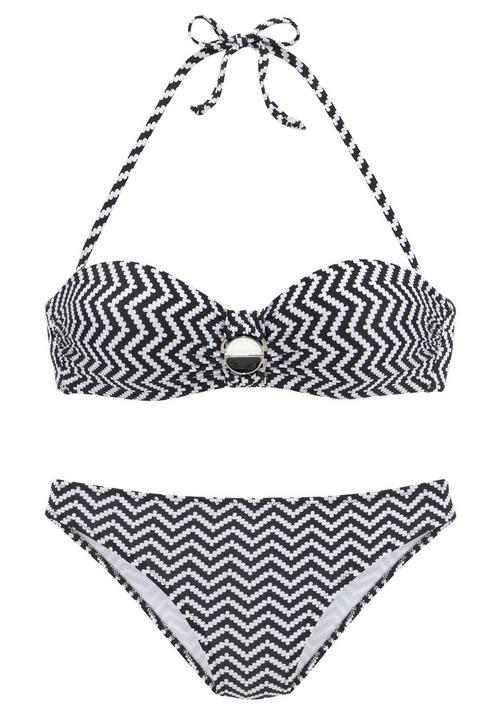 JETTE B&uuml;gel-Bandeau-Bikini Bikini Set Damen
