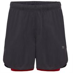 TAO NERO Laufshorts Herren titanium sporting red