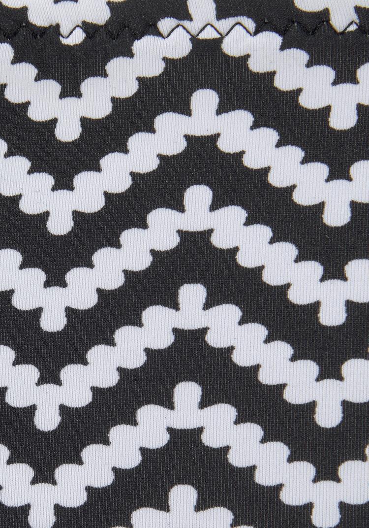 JETTE JETTE B&uuml;gel-Bandeau-Bikini Bikini Set Damen - schwarz-wei&szlig; - 0 | SportScheck