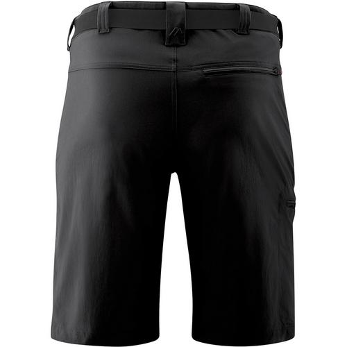 Rückansicht von Maier Sports Huang Funktionsshorts Herren Schwarz