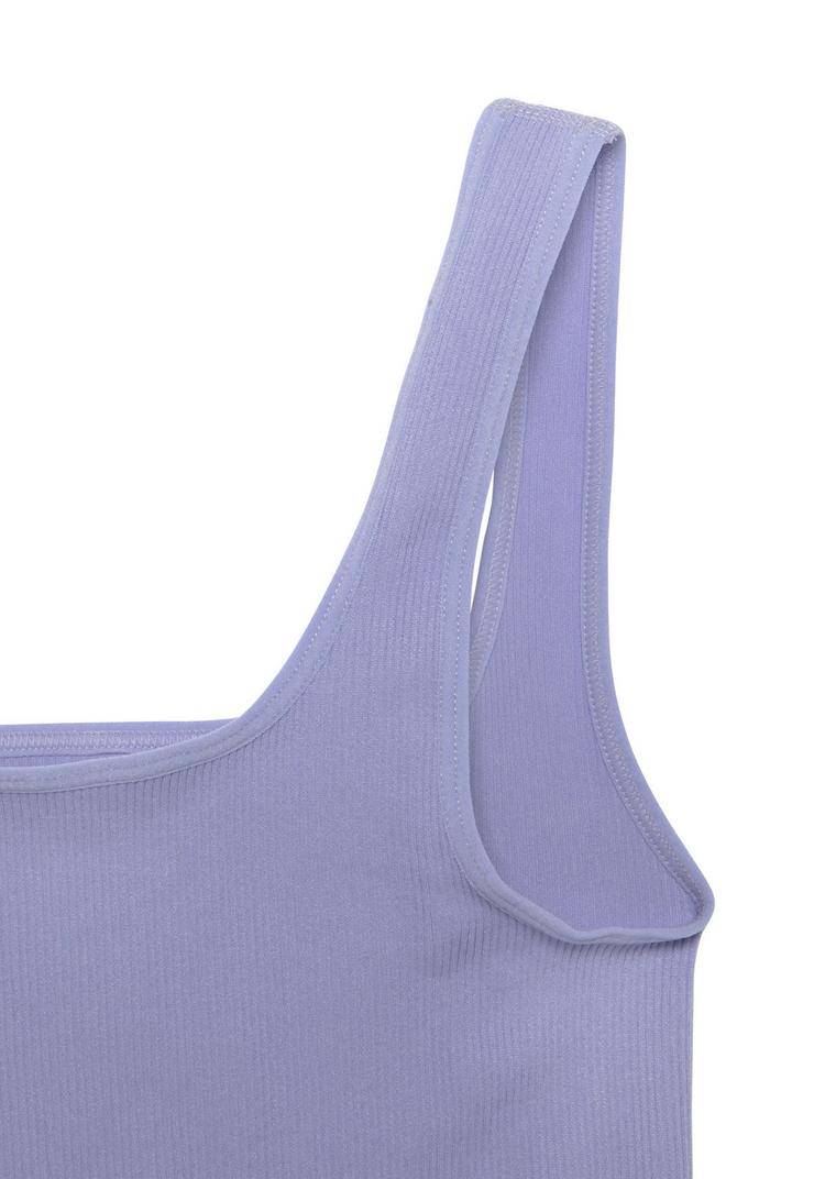 Lascana Lascana Crop-Top Croptop Damen - lila - 2 | SportScheck