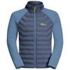 Jack Wolfskin ROUTEBURN PRO HYBRID M Fleecejacke Herren - black