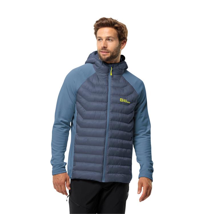 Jack Wolfskin Jack Wolfskin ROUTEBURN PRO HYBRID M Fleecejacke Herren - black - 0 | SportScheck