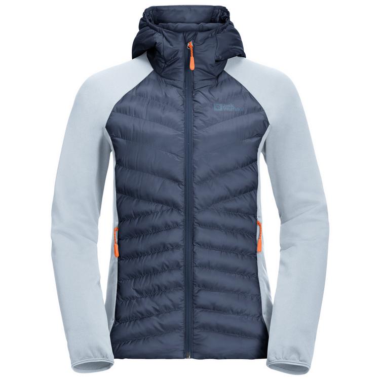 Jack Wolfskin Jack Wolfskin ROUTEBURN PRO HYBRID W Fleecejacke Damen - midnight sky - 0 | SportScheck