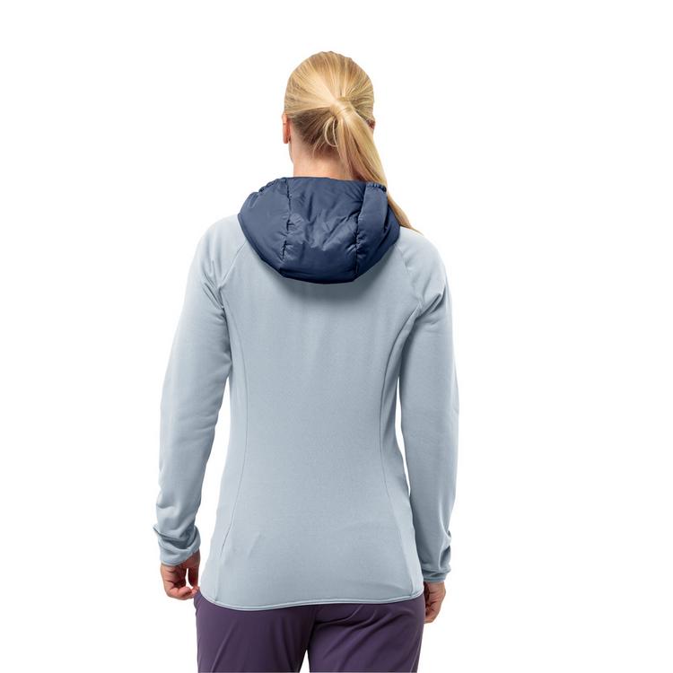 Jack Wolfskin Jack Wolfskin ROUTEBURN PRO HYBRID W Fleecejacke Damen - midnight sky - 2 | SportScheck
