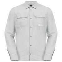 Jack Wolfskin BARRIER L/S SHIRT M Langarmshirt Herren - cool grey
