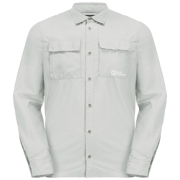 Jack Wolfskin Jack Wolfskin BARRIER L/S SHIRT M Langarmshirt Herren - cool grey - 0 | SportScheck