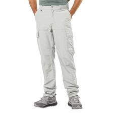 Rückansicht von Jack Wolfskin BARRIER PANT M Wanderhose Herren cool grey