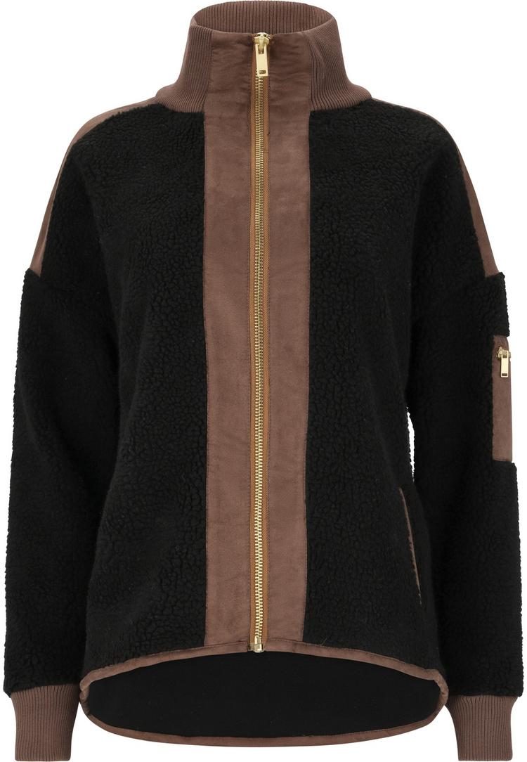 Athlecia Athlecia Minniem Fleecejacke Damen - 1001 Black - 0 | SportScheck