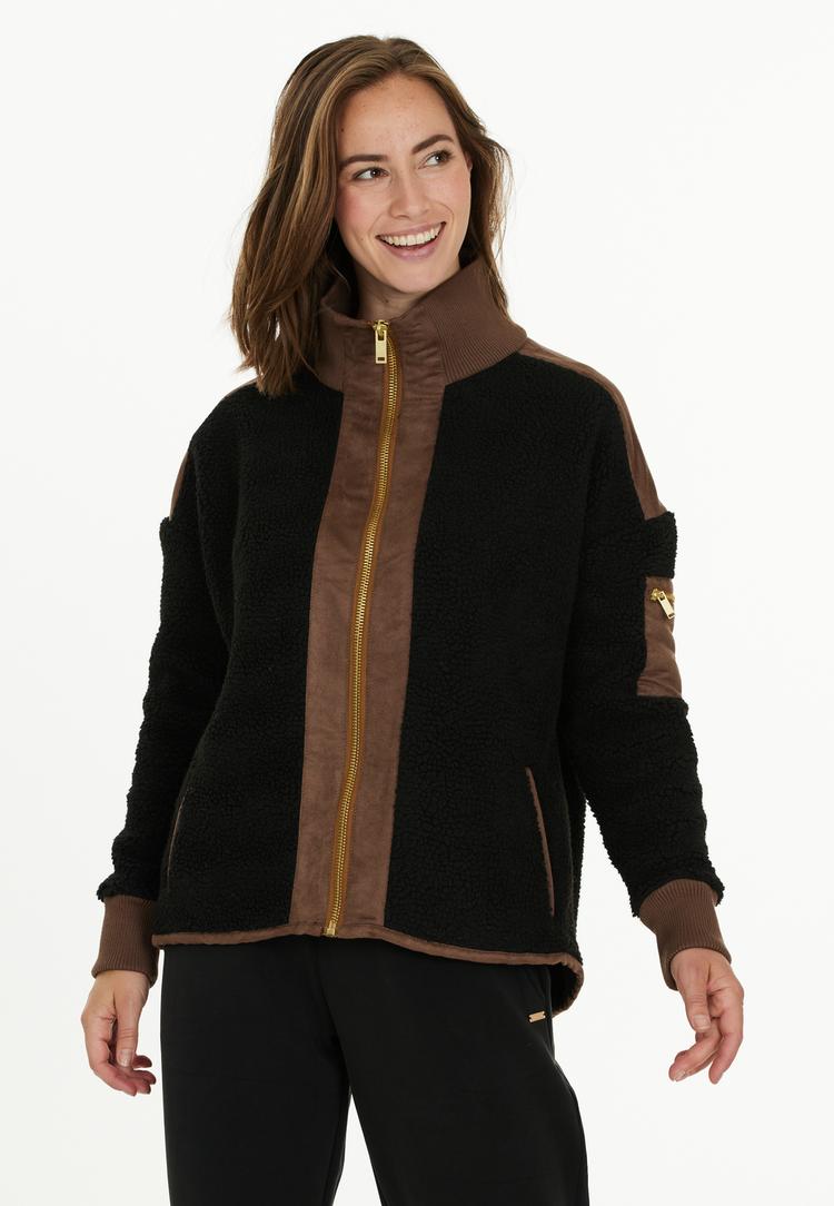 Athlecia Athlecia Minniem Fleecejacke Damen - 1001 Black - 1 | SportScheck