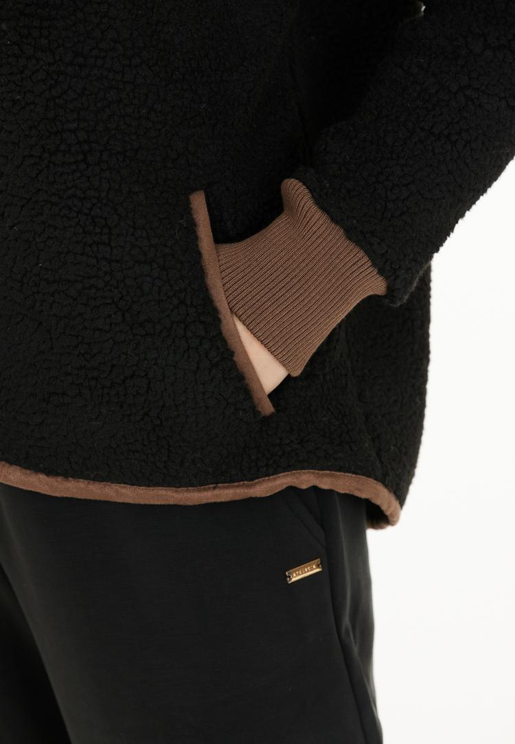 Athlecia Athlecia Minniem Fleecejacke Damen - 1001 Black - 2 | SportScheck