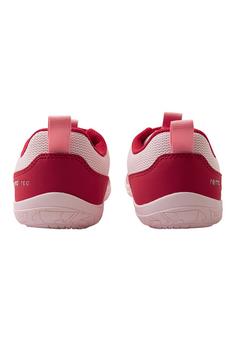 Rückansicht von reima Tallustelu Barefoot Schuhe Kinder Pale Rose