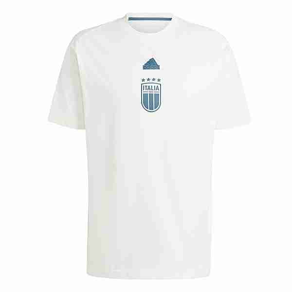 adidas Italien Travel T-Shirt T-Shirt Herren Off White
