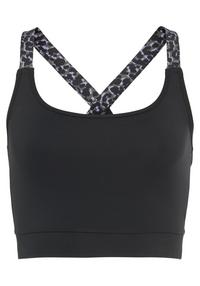 LASCANA Active Crop-Top Croptop Damen - schwarz