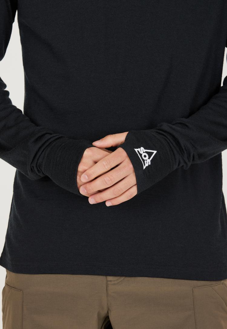 SOS SOS Nuuk Skishirt Herren - 1001 Black - 2 | SportScheck