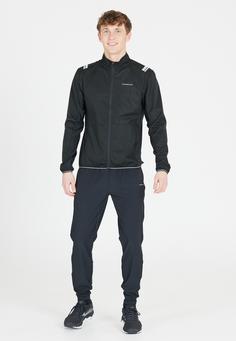 Rückansicht von Endurance Diker Laufjacke Herren 1001 Black