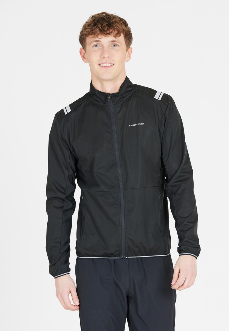 Endurance Endurance Diker Laufjacke Herren - 1001 Black - 1 | SportScheck